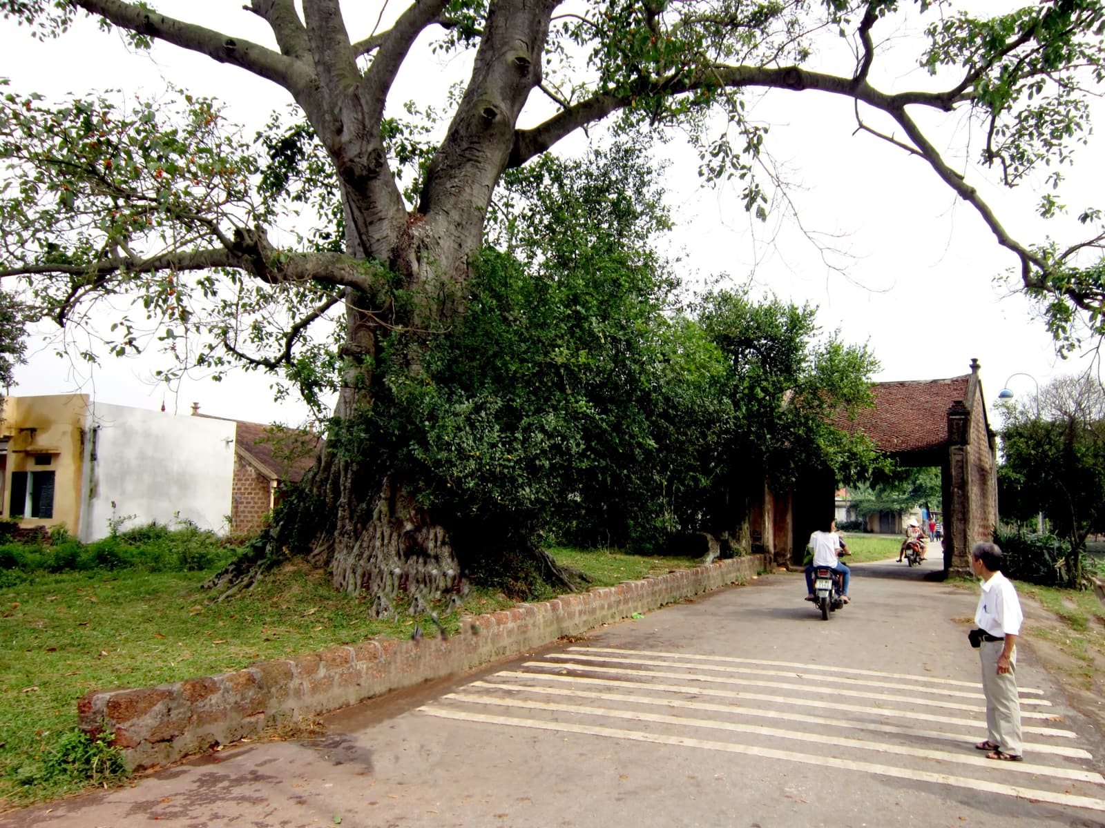 The old gate of Duong Lam village