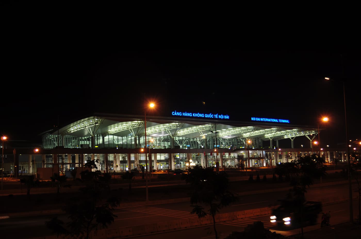 The terminal of Noi Bai International Airport
